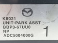 блок управления парктрониками Mazda 3 BL 2009, 2.0 л., i, бензин, 5МКПП, чёрный, хетчбэк 5 дв., передний привод, BBP3-67UU0 - фото №4