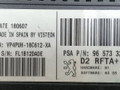 блок управления печки / климат-контроля Peugeot 407 1 поколение 2007, 2.0 л., HDi, дизель, 6МКПП, синий, универсал, передний привод, VISTEON, 96512442XT, 96573322YP02, 96469958XT - фото №3