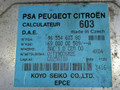 Блок управления электроусилителя руля Peugeot 1007 1 поколение 2005, 1.4 л., HDi, 8HZ (DV4TD), дизель, 5МКПП, серебристый, хетчбэк 3 дв., 603, 9655460380, 9600000589A, Q1T190076MZE, G025611A - фото №3