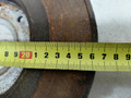диск тормозной передний Peugeot 1007 1 поколение 2005, 1.4 л., HDi, 8HZ (DV4TD), дизель, 5МКПП, серебристый, хетчбэк 3 дв., 4246W7 - фото №4