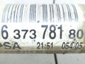 полуось передняя левая (приводной вал, ШРУС) Citroen C4 1 поколение 2005, 2.0 л., i, RFJ (EW10A), бензин, АКПП, т.серый, хетчбэк 5 дв., передний привод, 9637378180 - фото №2