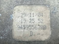 суппорт задний правый Citroen C5 1 поколение [рестайлинг] 2005, 1.6 л., HDi, дизель, 5МКПП, белый, хетчбэк 5 дв., передний привод, 9459556780 - фото №3