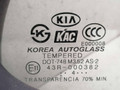 форточка задняя правая Kia Sorento 1 поколение 2004, 2.5 л., CRDi, D4CB, дизель, 5МКПП, чёрный, внедорожник 5 дв., полный подключаемый привод, 835713E010 - фото №2