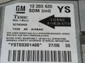 блок AirBag Opel Meriva 1 поколение (A) [рестайлинг] 2006, 1.7 л., CDTi, Z 17 DTH, дизель, 5МКПП, серебристый, минивэн, 327963935, 13203620 - фото №3
