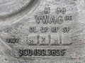 балка подвески передняя (подрамник) Volkswagen Touareg 1 поколение [рестайлинг] 2008, 3.6 л., BHK, бензин, АКПП, чёрный, внедорожник 5 дв., полный подключаемый привод, 3C0199369F - фото №3