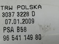 подушка безопасности боковая (шторка) Citroen C4 Grand Picasso 1 поколение 2007, 1.6 л., HDi, 9HZ (DV6TED4), дизель, 5МКПП, минивэн, передний привод, 9654114980, 30373228D - фото №2