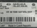 фара левая Volkswagen Touareg 1 поколение [рестайлинг] 2008, 3.6 л., BHK, бензин, АКПП, чёрный, внедорожник 5 дв., полный подключаемый привод, 7L6941031B, 1EL247032-05 - фото №4