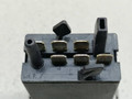 кнопка обогрева заднего стекла Audi A4 B5 1996, 1.9 л., TDi, AHU, дизель, 5МКПП, зелёный, седан, 4D0941503 - фото №4
