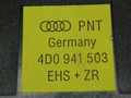 кнопка обогрева заднего стекла Audi A4 B5 1996, 1.9 л., TDi, AHU, дизель, 5МКПП, зелёный, седан, 4D0941503 - фото №5