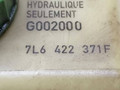 бачок гидроусилителя Volkswagen Touareg 1 поколение [рестайлинг] 2008, 3.6 л., BHK, бензин, АКПП, чёрный, внедорожник 5 дв., полный подключаемый привод, 7L6422371F - фото №5