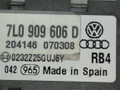 датчик удара Volkswagen Touareg 1 поколение [рестайлинг] 2008, 3.6 л., BHK, бензин, АКПП, чёрный, внедорожник 5 дв., полный подключаемый привод, 7L0909606D, 0232Z25GUJ6Y, RB4 - фото №4