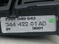 панель управления магнитолой Renault Laguna 2 поколение 2001, 1.8 л., i, F4P 770, бензин, 5МКПП, серебристый, хетчбэк 5 дв., передний привод, 7701049643 - фото №7
