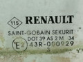 стекло двери передней левой Renault Espace 4 поколение 2004, 2.2 л., дизель, 6МКПП, минивэн, передний привод, 8200015477 - фото №2