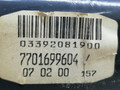 кнопка стеклоподъемника двери передней правой Renault Laguna 1 поколение [рестайлинг] B56W 2000, 1.9 л., DCi, F9Q 718, дизель, 5МКПП, голубой, хетчбэк 5 дв., передний привод, 7701699604 - фото №4