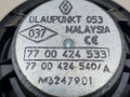 динамик двери Renault Laguna 1 поколение [рестайлинг] B56W 2000, 1.9 л., DCi, F9Q 718, дизель, 5МКПП, голубой, хетчбэк 5 дв., передний привод, 7700424533, 7700424540A, BLAUPUNKT - фото №4