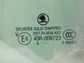 форточка задняя правая Skoda Fabia 1 поколение [рестайлинг] 2006, 1.4 л., TDi, BNV, дизель, 5МКПП, чёрная, универсал, передний привод, 6Y9845210G - фото №3
