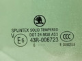 форточка задняя левая Skoda Fabia 1 поколение [рестайлинг] 2006, 1.4 л., TDi, BNV, дизель, 5МКПП, чёрная, универсал, передний привод, 6Y9845209G - фото №3