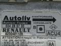 блок AirBag Renault Megane 2 поколение 2005, 1.9 л., DCi, дизель, 6МКПП, синий, универсал, передний привод, 8200481128, 604289700 - фото №3