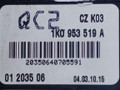 переключатель дворников Skoda Octavia 2 поколение (A5) 2004, 1.9 л., TDi, BJB, дизель, 5МКПП, темно-серый, хетчбэк 5 дв., передний привод, 1K0953519A - фото №6