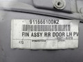 обшивка двери задняя левая Nissan Almera Tino V10 2001, 2.2 л., DCi, YD22DDTi, дизель, 5МКПП, серебристый, минивэн, передний привод, 911666100K2 - фото №3