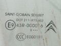 стекло двери передней правой Citroen C4 Grand Picasso 1 поколение 2007, 1.6 л., HDi, 9HZ (DV6TED4), дизель, 5МКПП, минивэн, передний привод, 9806025980, 9202H9 - фото №2