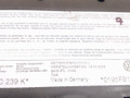 подушка безопасности сиденья Volkswagen Touareg 1 поколение [рестайлинг] 2008, 3.6 л., BHK, бензин, АКПП, чёрный, внедорожник 5 дв., полный подключаемый привод, 7L0880239K, 0195FB11A8T4 - фото №5