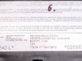 подушка безопасности сиденья Volkswagen Touareg 1 поколение [рестайлинг] 2008, 3.6 л., BHK, бензин, АКПП, чёрный, внедорожник 5 дв., полный подключаемый привод, 7L0880240L, 0205EB1143PN - фото №4
