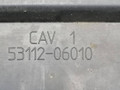 заглушка (решетка) в бампер Toyota Camry 7 поколение XV40 2008, 2.4 л., i, 2AZ-FE, бензин, АКПП, серебристый, седан, передний привод, 53112-06010 - фото №3