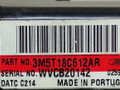 блок управления печки / климат-контроля Ford Focus 2 поколение 2006, 1.6 л., i, HXDA, бензин, 5МКПП, серебристый, универсал, передний привод, 3M5T-18C612-AR, 1466238 - фото №3