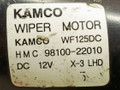 моторчик передних стеклоочистителей (дворников) Hyundai Accent 2 поколение (LC) 2000, WF125DC, HMC98100-22010 - фото №6