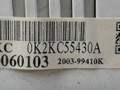 щиток приборов (приборная панель) Kia Carens 2 поколение FJ 2006, 2.0 л., CRDi, дизель, 5МКПП, чёрный, минивэн, передний привод, OK2KC55430A, 20060103, 2003-99410K - фото №3