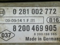 датчик абсолютного давления Nissan X-Trail T31 NT31 2009, 2.0 л., DCi, M9R, дизель, 6МКПП, серый, внедорожник 5 дв., полный подключаемый привод, 0281002772, 8200469905, 09-09-141FB1816 - фото №4