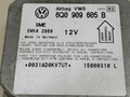 блок AirBag Volkswagen Passat B5 [рестайлинг] 2004, 2.0 л., AZM, бензин, 5МКПП, черный, универсал, передний привод, 5WK42869, 6Q0909605B, 15000310L, 0031AD0KV7UT - фото №4