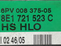 педаль Audi A4 B7 2006, 2.0 л., BLB, дизель, 6МКПП, серый, универсал, передний привод, 6PV008375-05, 8E1721523C - фото №3