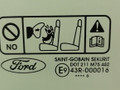 стекло двери передней левой Ford Focus 2 поколение 2006, 1.6 л., i, HXDA, бензин, 5МКПП, серебристый, универсал, передний привод, 1342624 - фото №2