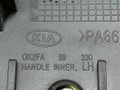 ручка внутренняя задняя левая Kia Carens 2 поколение FJ 2006, 2.0 л., CRDi, дизель, 5МКПП, чёрный, минивэн, передний привод, 0K2FB59330 - фото №3