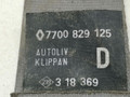 ремень безопасности Renault 19 2 поколение B53B 1993, 1.8 л., бензин, 5МКПП, красный, хетчбэк 5 дв., передний привод, 7700829125, 318369 - фото №4