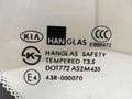 стекло кузовное боковое левое Kia Carens 2 поколение FJ 2006, 2.0 л., CRDi, дизель, 5МКПП, чёрный, минивэн, передний привод, 0K2FB73510 - фото №3