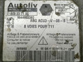 блок AirBag Peugeot 206 1 поколение 2002, 1.4 л., i, KFV (TU3JP), бензин, 5МКПП, зелёный, хетчбэк 5 дв., передний привод, 600237100, 9644903380 - фото №3