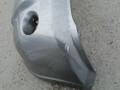 бампер передний Nissan X-Trail T30 2004, 2.2 л., DCi, YD22ETI, дизель, 6МКПП, серебристый, внедорожник 5 дв., полный подключаемый привод, 620228H725, 62022EQ025 - фото №3