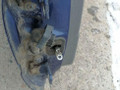 дверь задняя правая Renault Laguna 1 поколение 1997, 2.2 л., DT, G8T 792, дизель, 5МКПП, синий, универсал, передний привод, 7751468113 - фото №6