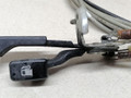 трос открывания багажника Mitsubishi Sigma 1 поколение 1994, 3.0 л., i, 6G72 (DOHC 24V), бензин, 5МКПП, серый металлик, седан, передний привод, MB402458 - фото №2