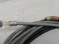 трос открывания багажника Mitsubishi Sigma 1 поколение 1994, 3.0 л., i, 6G72 (DOHC 24V), бензин, 5МКПП, серый металлик, седан, передний привод, MB402458 - фото №3
