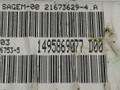 дисплей Citroen C8 1 поколение 2003, 2.0 л., HDi, дизель, 5МКПП, серый, минивэн, 1495869077, 21673629-4A - фото №4