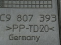 Крепление бампера заднего Volkswagen Passat B6 2008, 2.0 л., TDi, CBAB, дизель, 6МКПП, серебристый, универсал, 3C9807863, 3C9807394, 3C9807393 - фото №3