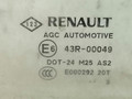 стекло двери передней правой Renault Laguna 3 поколение BT0A 2009, 1.5 л., DCi, K9K 780, дизель, 6МКПП, серый, хетчбэк 5 дв., передний привод - фото №2