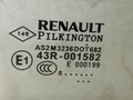 стекло двери задней правой Renault Laguna 3 поколение 2008, 1.6 л., i, бензин, 6МКПП, синий, хетчбэк 5 дв., передний привод - фото №2