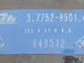 вакуумный усилитель тормозов Renault Megane 1 поколение LA0E 1996, 1.4 л., i, E7J 764, бензин, 5МКПП, синий, седан, передний привод, 3.7752-8901.4 - фото №3