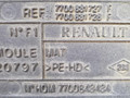 бак топливный Renault Megane 1 поколение LA0E 1996, 1.4 л., i, E7J 764, бензин, 5МКПП, синий, седан, передний привод, 7700843434, 7700831727F, 7700831726F - фото №3