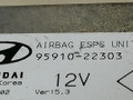 блок AirBag Hyundai Accent 1 поколение [рестайлинг] 1998, 1.3 л., i, бензин, АКПП, бордовый, хетчбэк 5 дв., передний привод, 95910-22303, 5WK4102 - фото №2